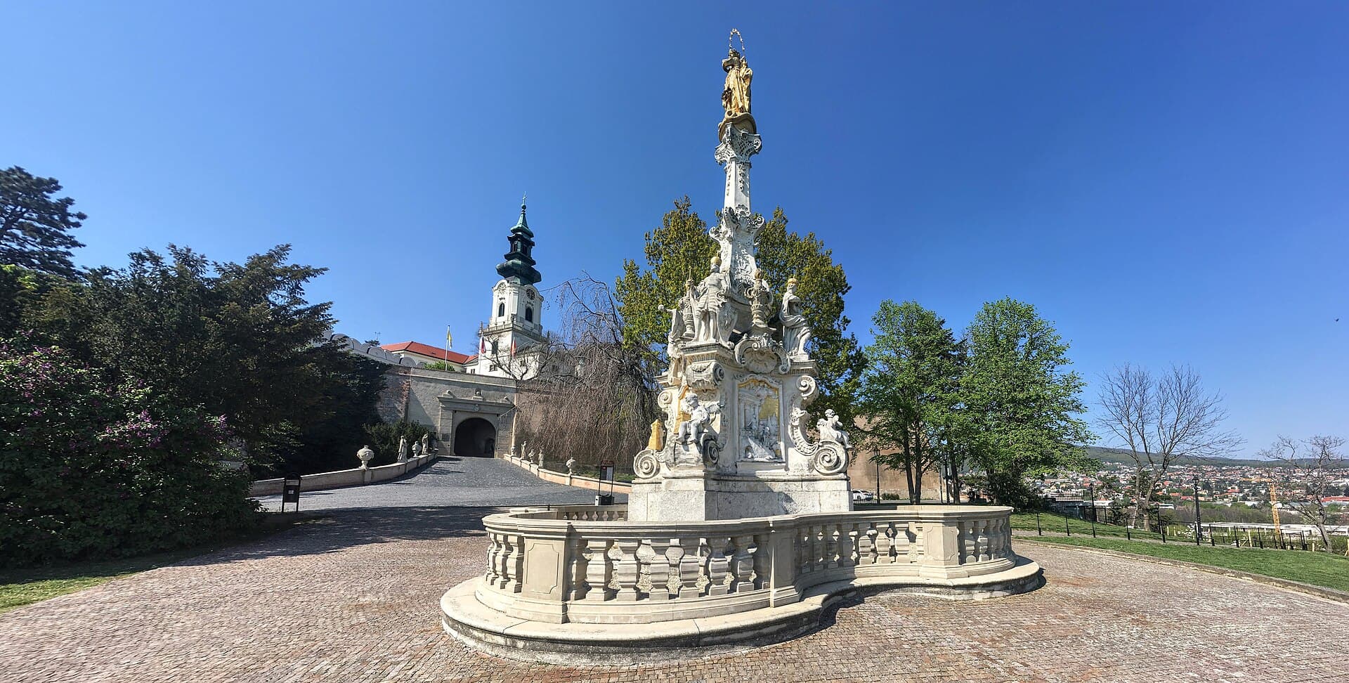 Nitra Castle, the main gate