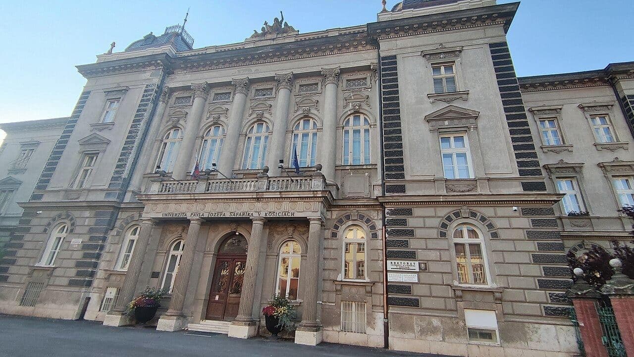 Pavol Jozef Šafárik University in Košice — 1