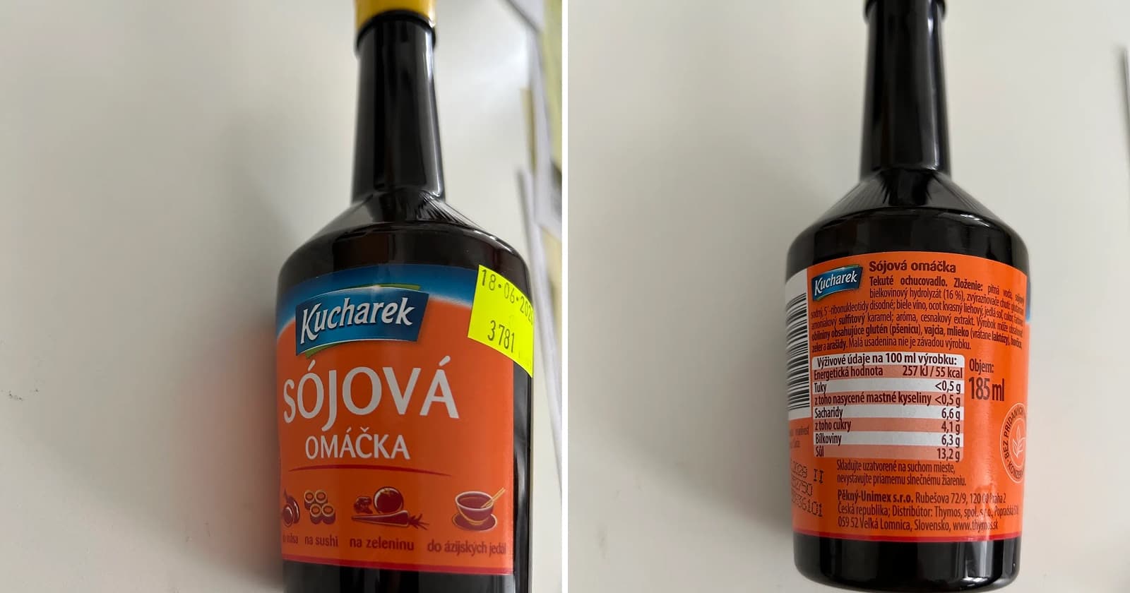 Soy sauce and Tabasco Sriracha recalled in Slovakia due to undeclared allergens