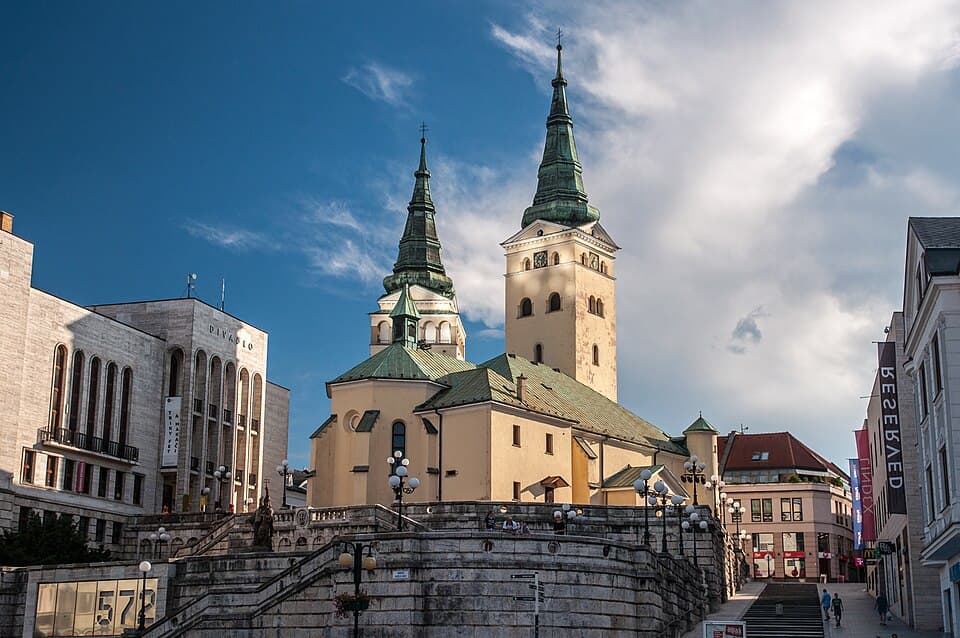 Staré mesto / centrum — a district of the city