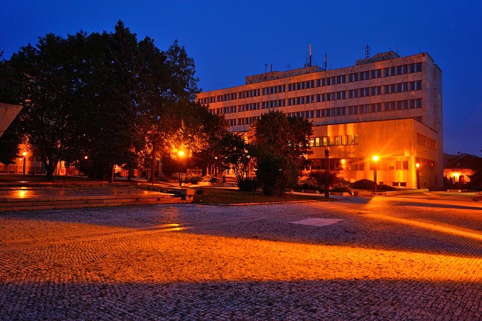 The centre of Prešov, Námestie mieru