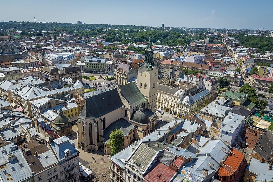 The Latin Cathedral in Lviv