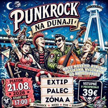PUNKROCK ON THE DANUBE: punk rock cruise through Bratislava
