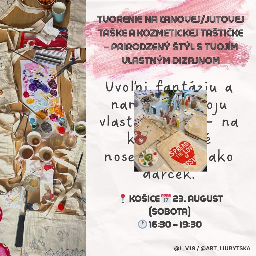 Арт-майстер-клас з розпису сумки та косметички