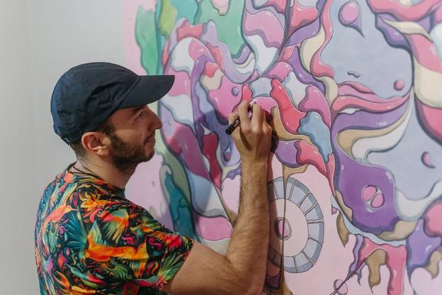 Vernisáž výstavy Michala Hlivku