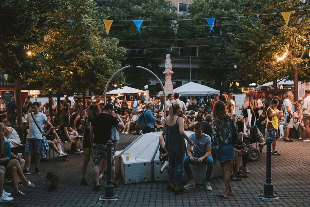 Bazaar on Franciscan Square
