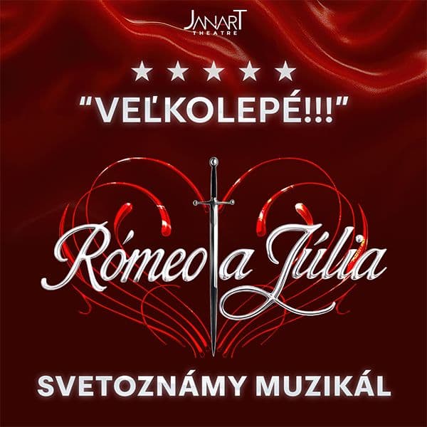 RÓMEO A JÚLIA — повернення легендарного мюзиклу