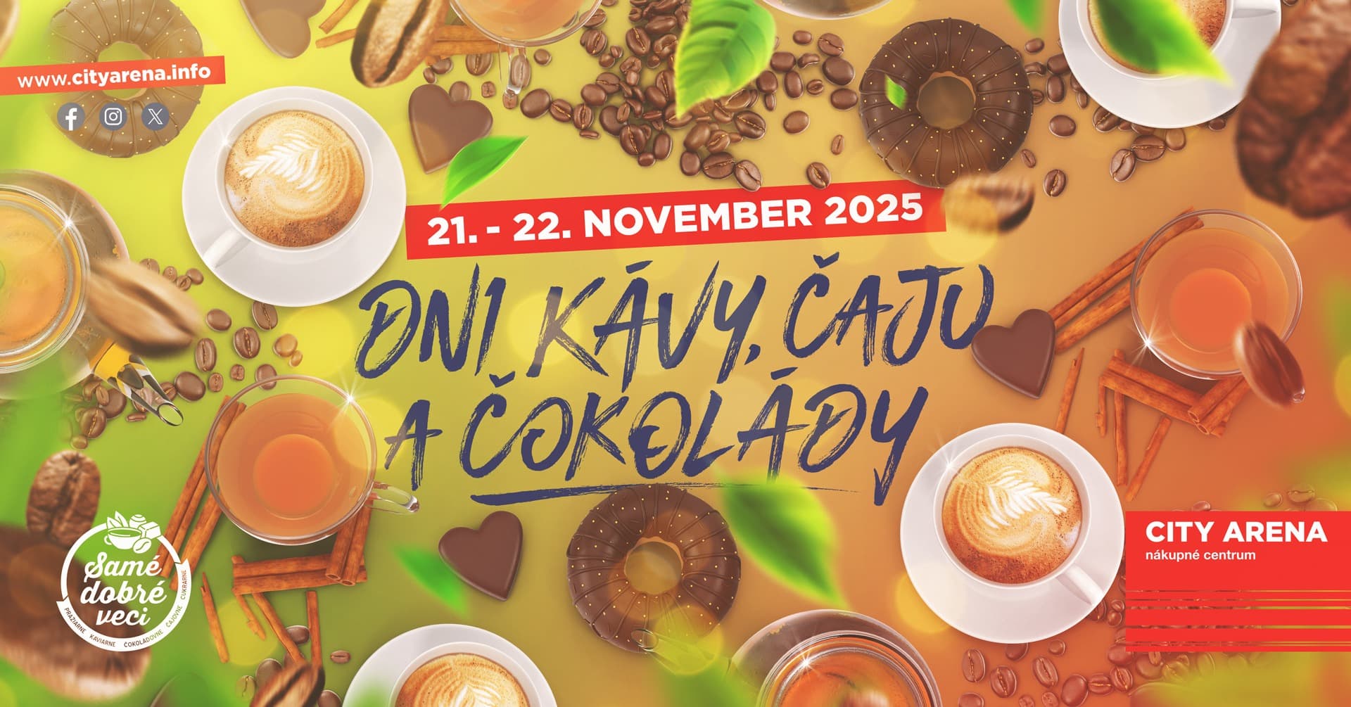 Jesenné dni kávy, čaju a čokolády