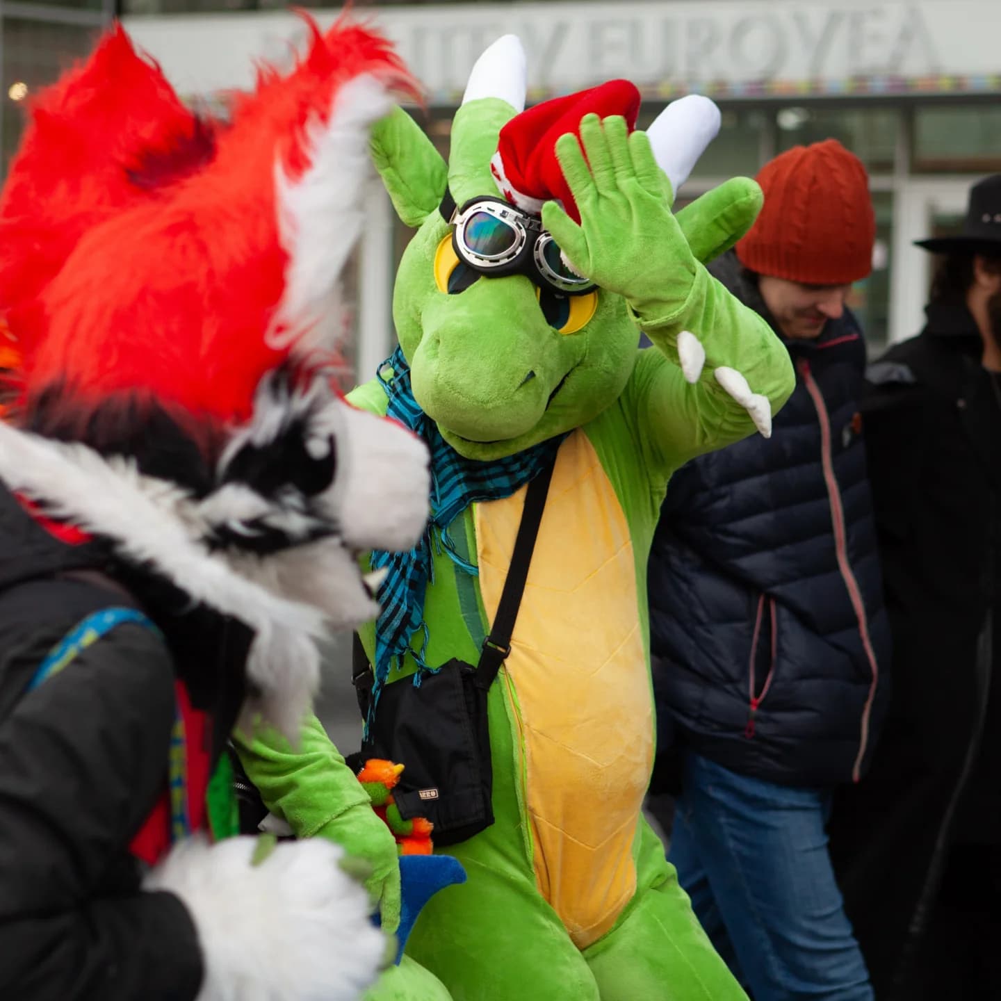 Sprievod plyšových zvieratiek