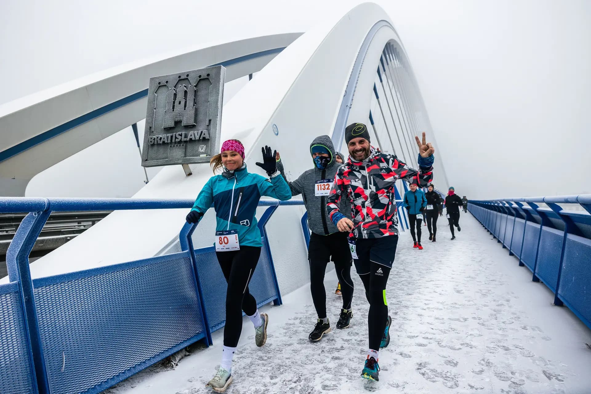 New Year’s Eve Run Across Bratislava Bridges 2025
