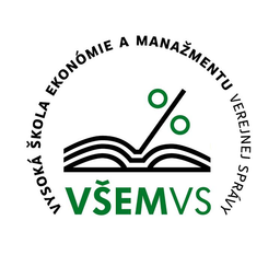 Vysoká škola ekonómie a manažmentu v Bratislave (University of Economics and Management in Bratislava) logo