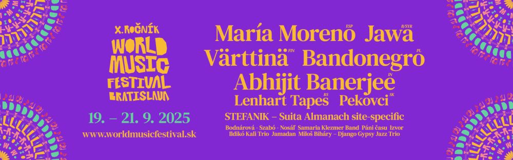 WORLD MUSIC FESTIVAL BRATISLAVA 2025