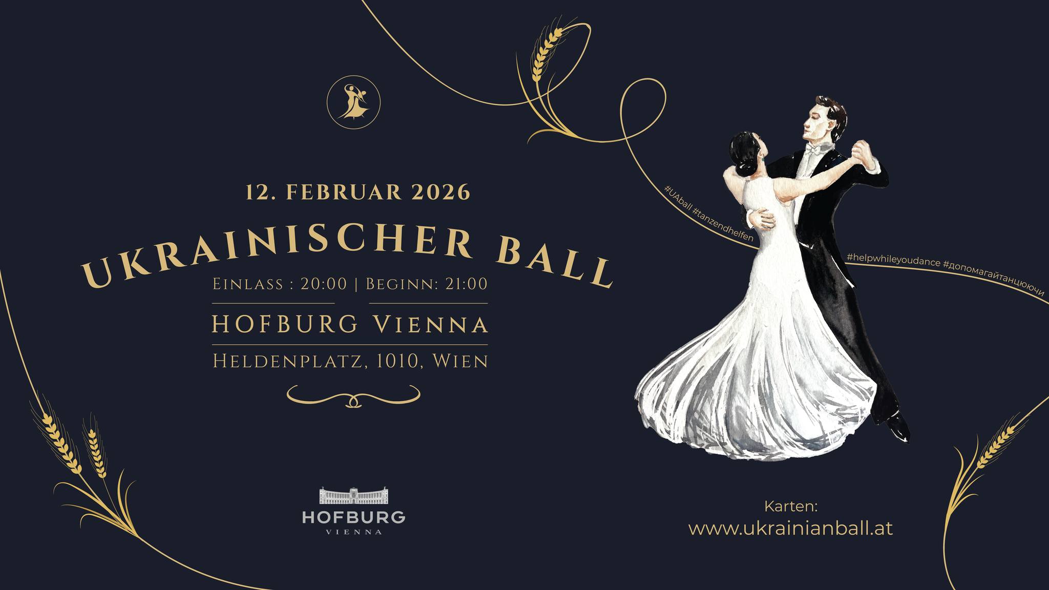 Ukrainian Charity Ball in Vienna 2026