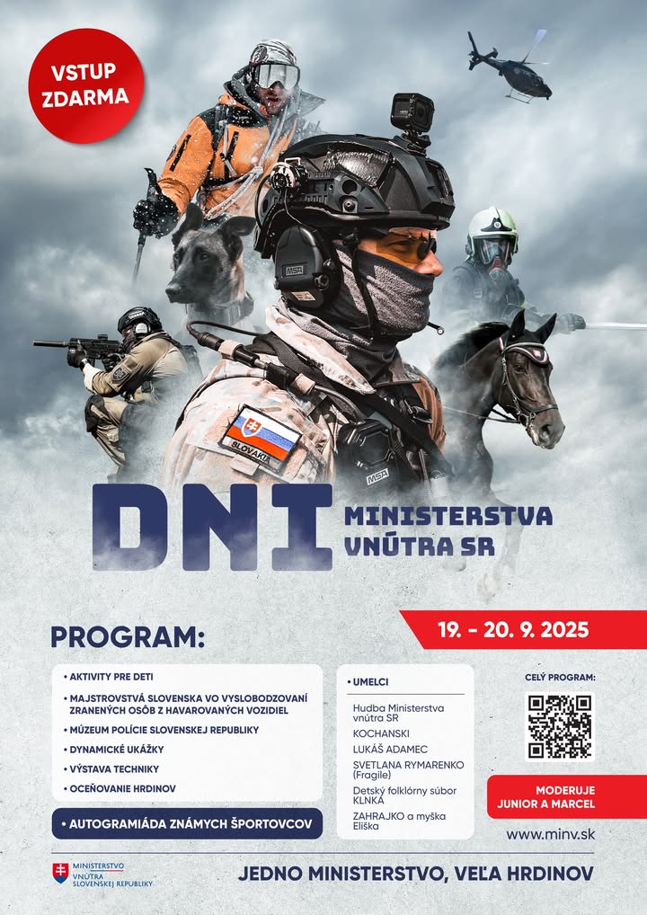 DNI MINISTERSTVA VNÚTRA SR