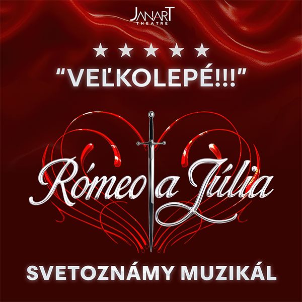 RÓMEO A JÚLIA — повернення легендарного мюзиклу